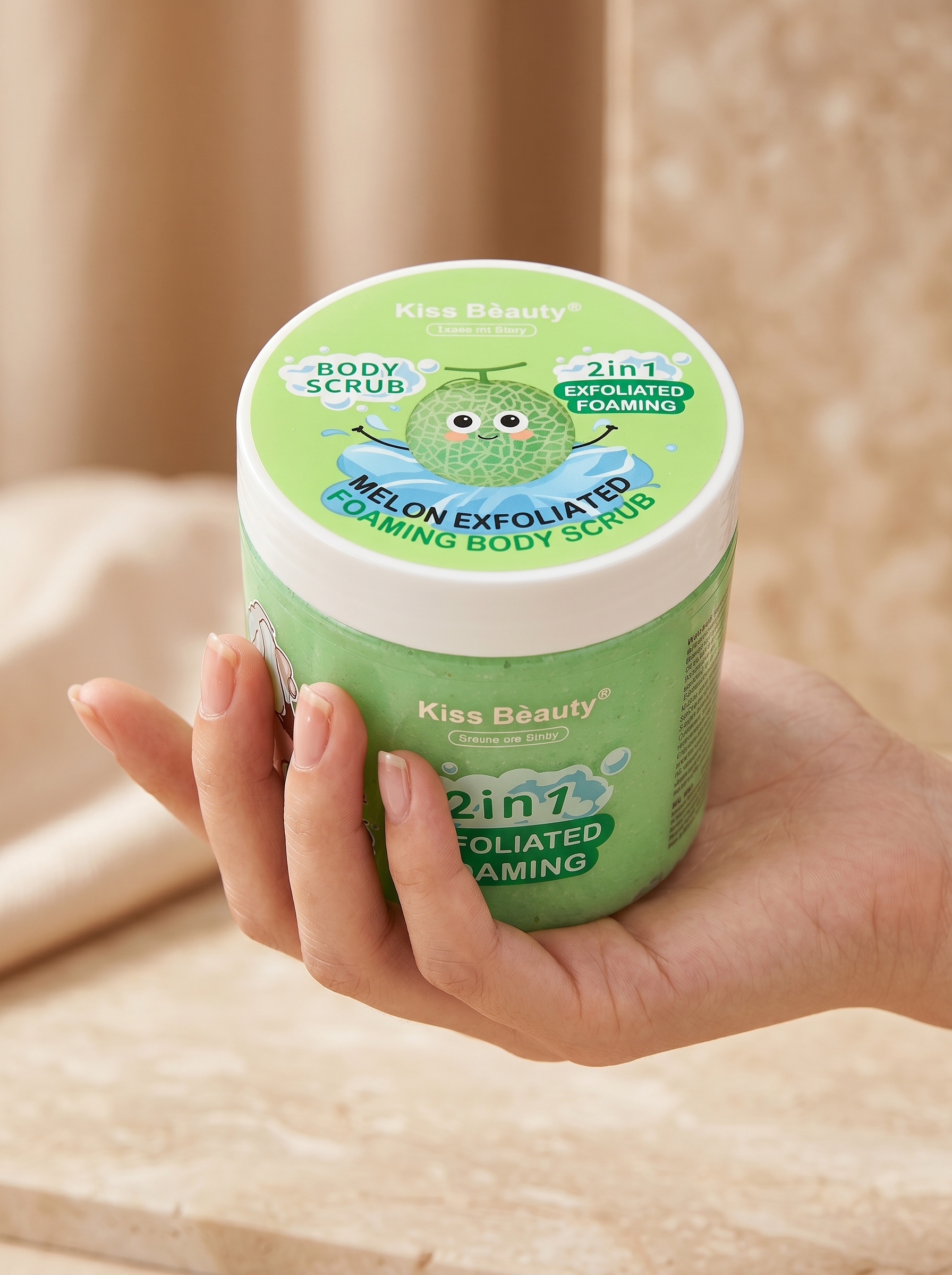 EXFOLIANTE CORPORAL DE MELON 500G