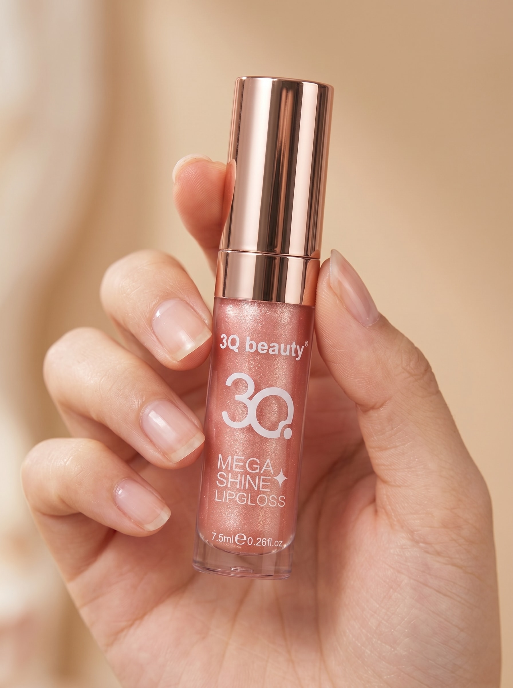 Lip Gloss Mega Shine – 3Q Beauty®