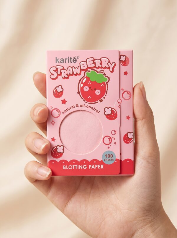 PAPEL ABSORBENTE DE OLEO DE FRUTILLA