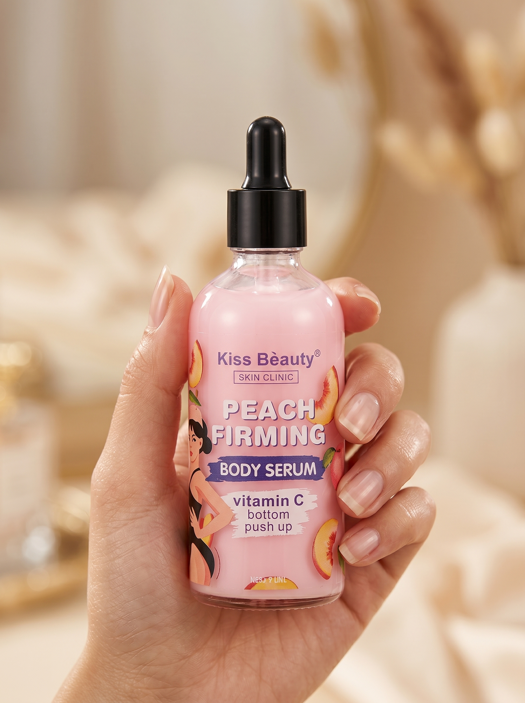 SERUM CORPORAL REAFIRMANTE DE VITAMINA C Y DURAZNO 100ML