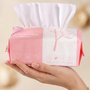 SERVILLETA DE ALGODON PARA LIMPIEZA FACIAL 50 PCS