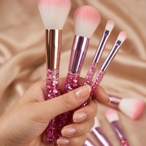 SET DE BROCHA DE MAQUILLAJE DE 9 PIEZAS